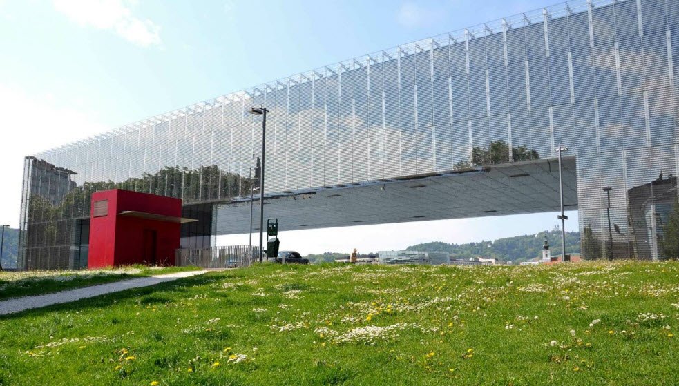 Lentos Art Museum, Linz, Upper Austria, Austria